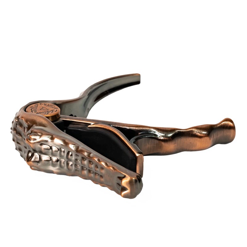 Alice Guitar Capo for Acoustic and Electric Guitars - Alligator Shape Aluminum Alloy Acoustic Guitar Capo with Clamshell Package - Image 3